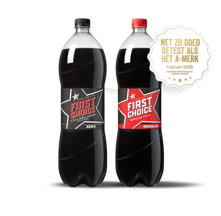 Net zo goed
als het
A-merk.
